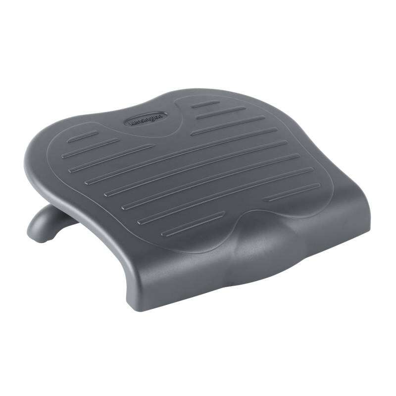 Poggiapiedi Kensington Solesaver - Tre opzioni di inclinazione - Pannello di supporto sagomato - Piattaforma generosa - Solleva le gambe - Nero