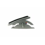 Poggiapiedi Kensington Solemate Comfort - Comoda schiuma a memoria di forma - Pratico pedale di regolazione - Inclinazione fino a 20 gradi - Migliora la postura e la circolazione - Colore grigio/nero - immagine 4