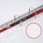 Esselte Confezione da 10 buste per raccoglitori a leva da 16 fogli - Polipropilene - Finitura a buccia d'arancia - Qualità standard - Trasparenti - immagine 4
