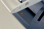 Leitz Impressbind 280 Rilegatrice manuale a pressione - Rilegatura fino a 280 fogli A4 - Indicatore di quando il documento è pronto - Veloce e semplice da usare - Colore blu/argento - immagine 5