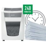 Leitz Office PRO P5 Distruggidocumenti - Intelligente, silenzioso e sicuro - Distrugge 15 fogli - Cestino da 30 L - Micro taglio Livello di sicurezza DIN P5 - Funzionamento super silenzioso - immagine 5