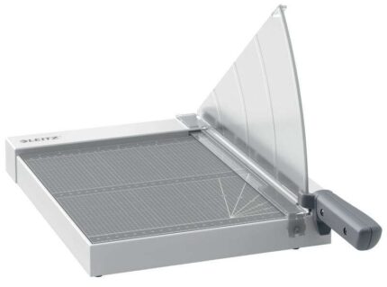 Leitz Precision Home A4 Taglierina per carta A4 - Taglia fino a 8 fogli - Lama in acciaio inossidabile temprato - Compatta e leggera - Colore grigio antracite