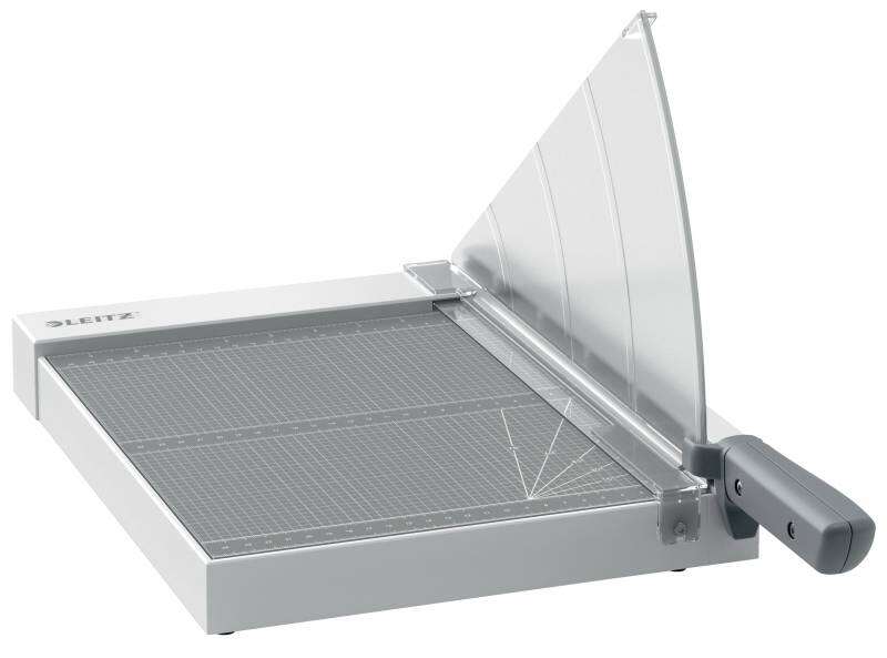 Leitz Precision Home A4 Taglierina per carta A4 - Taglia fino a 8 fogli - Lama in acciaio inossidabile temprato - Compatta e leggera - Colore grigio antracite