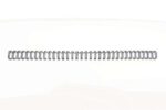 GBC Wirebind Confezione da 100 spirali di rilegatura da 8 mm per passo 3:1 rotondo o quadrato - Formato A4 - Per 34 fori - Rilegazione fino a 70 fogli - Colore nero