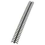 GBC ClickBind Confezione da 50 anelli per rilegatura 8 mm - Formato A4 - Per un massimo di 45 fogli - Colore nero