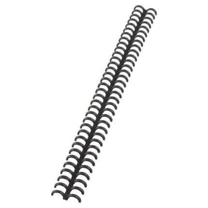 GBC ClickBind Confezione da 50 anelli per rilegatura 8 mm - Formato A4 - Per un massimo di 45 fogli - Colore nero