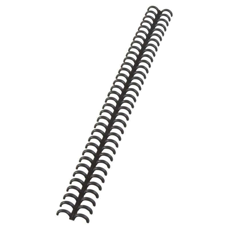 GBC ClickBind Confezione da 50 anelli per rilegatura 8 mm - Formato A4 - Per un massimo di 45 fogli - Colore nero