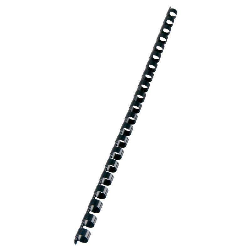 GBC Combbind Confezione da 100 spirali per rilegatura 10 mm - Durevoli e resistenti - Colore nero