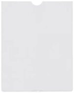 Esselte Confezione da 100 porta tesserini A5 171x221mm 170Q 140 micron - PVC trasparente finitura liscia