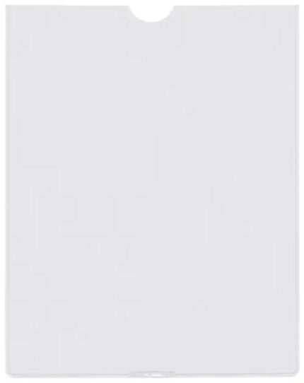 Esselte Confezione da 100 porta tesserini A5 171x221mm 170Q 140 micron - PVC trasparente finitura liscia