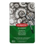 Derwent Academy Sketching Pack da 12 matite di grafite esagonali di diverse durezze - Speciali per schizzi - Corpi in legno naturale - Facili da temperare - Resistenti alla rottura - immagine 2