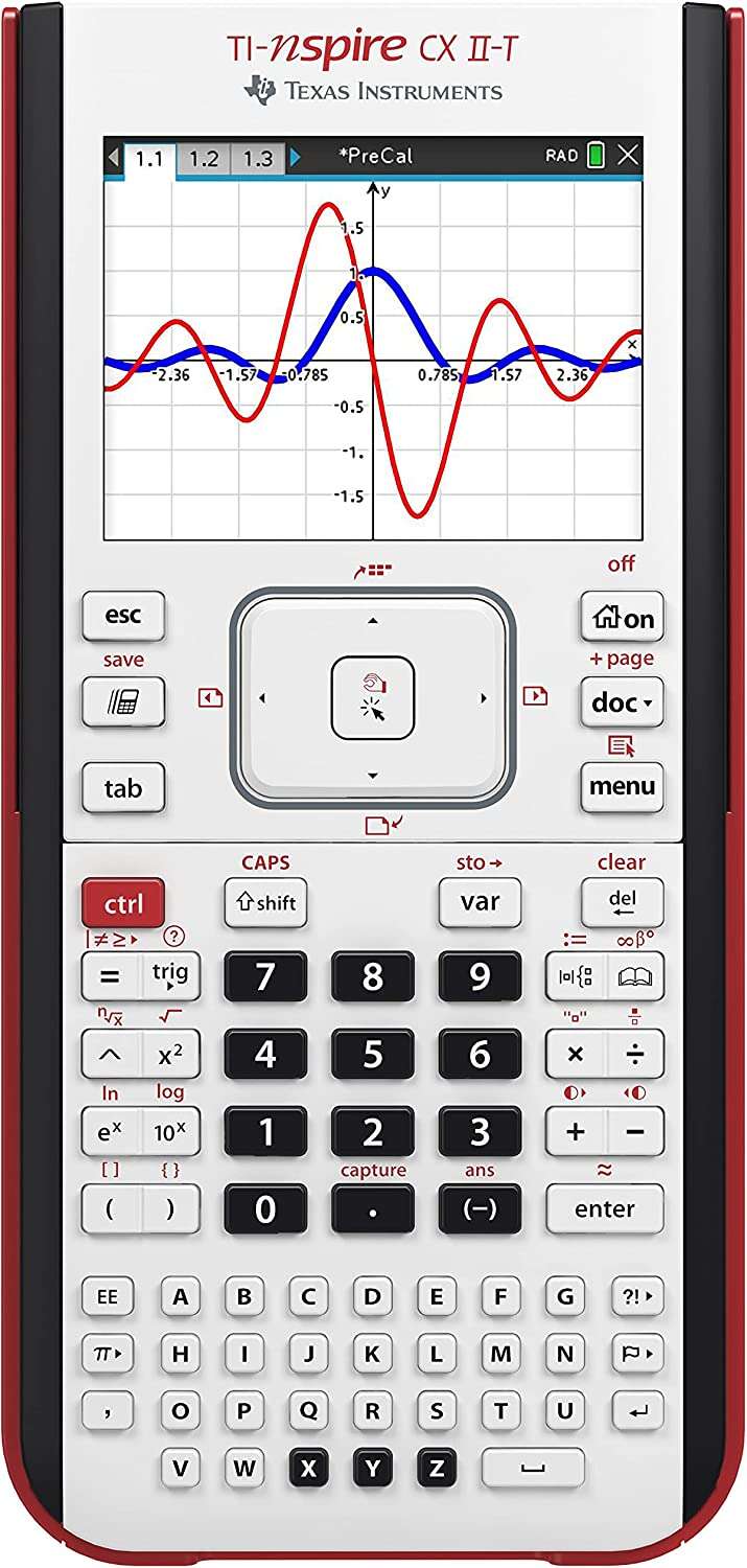 Texas Instruments TI-Nspire CX II-T Calcolatrice grafica digitale a colori
