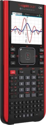 Texas Instruments TI-Nspire CX II-T CAS Calcolatrice grafica con schermo retroilluminato a colori 320x240px - Software compatibile con PC/Mac - Sistema di algebra computazionale - Colore nero/rosso - immagine 2