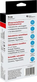 Texas Instruments TI-34 Calcolatrice scientifica MultiView - immagine 3