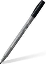 Staedtler 376 Confezione da 2 pennarelli a punta tonda - Larghezza tratto circa 1,0 mm - Colori vivaci e brillanti - Non ingialliscono con il passare del tempo - Nuova inchiostro Multi Ink - Pigmenti di prima qualità - Colore nero - immagine 3