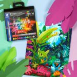 Staedtler 371 Confezione da 12 pennarelli a punta morbida - Colori vivaci e brillanti - Non ingialliscono nel tempo - Nuova inchiostro Multi Ink - Pigmenti di prima qualità - Colori assortiti - immagine 3
