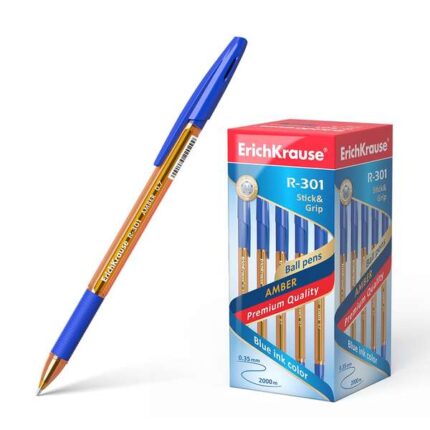 Erichkrause R-301 Amber Stick&Grip Penna a sfera Punta 0