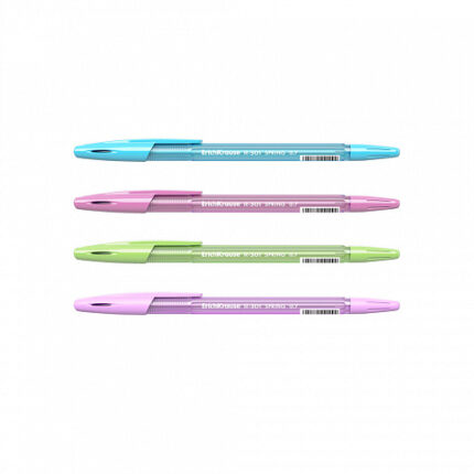 7 mm - Corpo traslucido in colori assortiti - Inchiostro ad asciugatura rapida - Colore blu