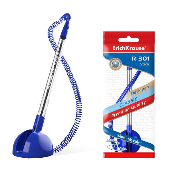 Erichkrause Penna a sfera R-301 Desk Pen 1.0 - Punta da 1