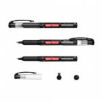 5 mm - Impugnatura in gomma - Cappuccio con clip - Asciugatura rapida - Colore nero