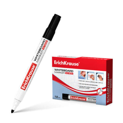 Erichkrause W-500 Pennarello per lavagna bianca - Punta a forma di proiettile - Tratto da 0