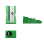 Erichkrause Ferro Color Temperamatite in alluminio con impugnatura ergonomica - Foro da 8 mm - Lama in acciaio al carbonio - Colori assortiti - immagine 3