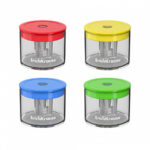Erichkrause S-Keg Temperamatite con contenitore - 1 foro - Lama in acciaio al carbonio - Colori assortiti - immagine 2