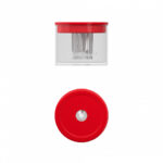 Erichkrause S-Keg Temperamatite con contenitore - 1 foro - Lama in acciaio al carbonio - Colori assortiti - immagine 3