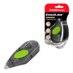 Erichkrause Ergoline Nastro correttore 8 m x 5 mm - Impugnatura in gomma antiscivolo - Correzione rapida e sicura - Asciugatura immediata