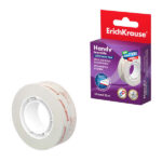 Erichkrause Handy Nastro adesivo a strappo facile 18 mm × 33 m - Alta trasparenza - Resistente alla luce