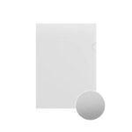Erichkrause Fizzy Classic Cartellina con linguetta A4 - Capacità per 20 fogli - Finitura ruvida trasparente - immagine 2