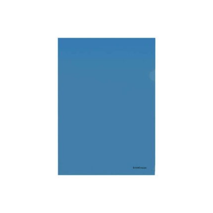 Erichkrause Fizzy Classic Cartellina A4 semitrasparente - Texture buccia d'arancia - Colore blu