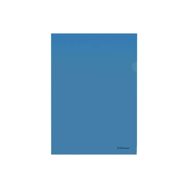 Erichkrause Fizzy Classic Cartellina A4 semitrasparente - Texture buccia d'arancia - Colore blu