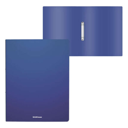 Erichkrause Matt Classic Raccoglitori ad anelli 24 mm - Formato A4 - Colore blu