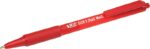 Bic Soft Feel Penna a sfera retrattile - Punta media da 1 mm - Corpo traslucido con impugnatura - Colore rosso - immagine 2