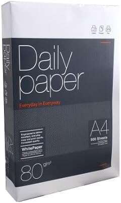 Daily Paper Carta A4 80 g/m² 210 x 297 mm (500 fogli) Bianca