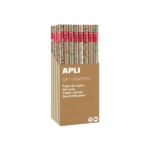 Espositore Apli da 55 rotoli di carta da regalo Kraft Fun - 11 rotoli per colore - Dimensioni del rotolo 0