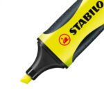 Stabilo Boss Executive Pennarello fluorescente - Zona di presa - Tratto tra 2 e 5 mm - Ricaricabile - Inchiostro a base d'acqua - Colore giallo - immagine 3