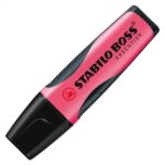 Stabilo Boss Executive Evidenziatore fluorescente - Zona di presa - Tratto da 2 a 5 mm - Ricaricabile - Inchiostro a base d'acqua - Colore rosa