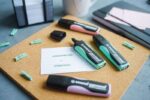 Stabilo Green Boss Pastel Confezione da 4 pennarelli fluorescenti - Realizzato con l'83% di plastica riciclata - Larghezza del tratto tra 2 e 5 mm - Ricaricabile - Colori assortiti pastello - immagine 4
