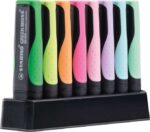 Stabilo Green Boss Set da tavolo con 8 pennarelli fluorescenti - Realizzato con l'83% di plastica riciclata - Tratto da 2 a 5 mm - Ricaricabile - Colori assortiti - immagine 2