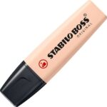Stabilo Boss Naturecolors Confezione da 4 pennarelli - Tratto da 2 a 5 mm - Inchiostro a base d'acqua - Colori: nero, beige, grigio caldo e verde terra - immagine 4