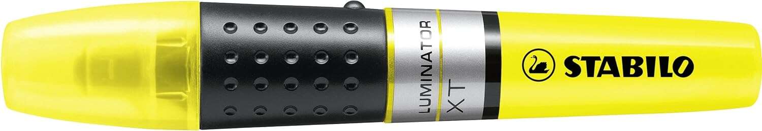 Stabilo Luminator Pennarello fluorescente - Maggiore erogazione di inchiostro - Zona di presa - Tratto tra 2 e 5 mm - Colore giallo Stabilo Luminator Pennarello fluorescente - Maggiore erogazione di inchiostro - Zona di presa - Tratto tra 2 e 5 mm - Colore giallo