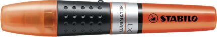 Stabilo Luminator Pennarello fluorescente - Maggiore riserva d'inchiostro - Zona di presa - Tratto tra 2 e 5 mm - Colore arancione