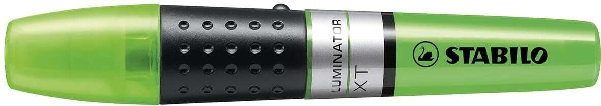 Stabilo Luminator Evidenziatore fluorescente - Maggiore riserva d'inchiostro - Zona di presa - Tratto tra 2 e 5 mm - Colore verde