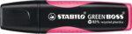 Stabilo Green Boss Pennarello fluorescente - Realizzato con l'83% di plastica riciclata - Larghezza tratto tra 2 e 5 mm - Ricaricabile - Colore rosa