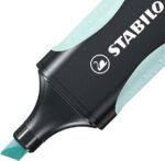 Stabilo Green Boss Pastel Pennarello fluorescente - Realizzato con l'83% di plastica riciclata - Tratto da 2 a 5 mm - Ricaricabile - Colore Tocco di turchese - immagine 3