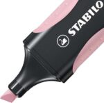 Stabilo Green Boss Pastel Pennarello fluorescente - Realizzato con l'83% di plastica riciclata - Tratto tra 2 e 5 mm - Ricaricabile - Colore Rosa Blush - immagine 3