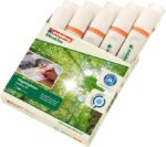 Edding 24 EcoLine Pennarello fluorescente - Punta smussata - Tratto tra 2-5 mm - 90% di plastica riciclata - Etichetta ecologica Blue Angel - Colore arancione - immagine 3
