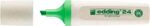 Edding 24 EcoLine Pennarello fluorescente - Punta smussata - Tratto tra 2-5 mm - 90% di plastica riciclata - Etichetta ecologica Blue Angel - Colore verde chiaro